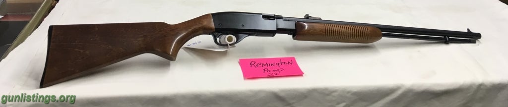 Rifles REMINGTON 22 Pump