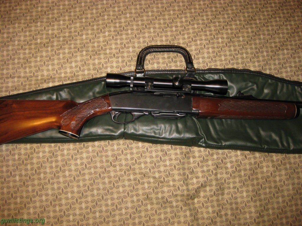 Rifles REMINGTON 243 MODEL 742 SEMI AUTO RIFLE WITH SCOPE