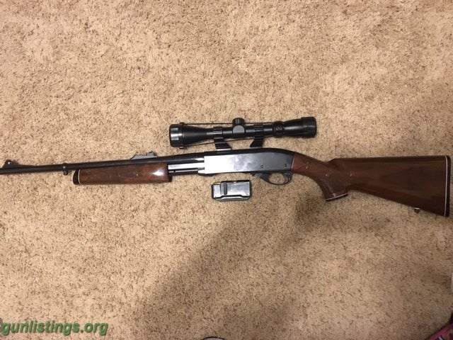 Rifles Remington 30.06 Pump Model 7600