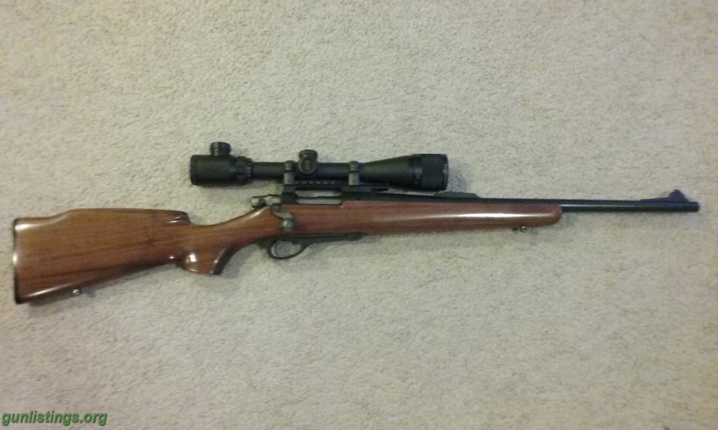 Rifles Remington 600 Mohawk .243 Rifle With 4-16x40 Scope