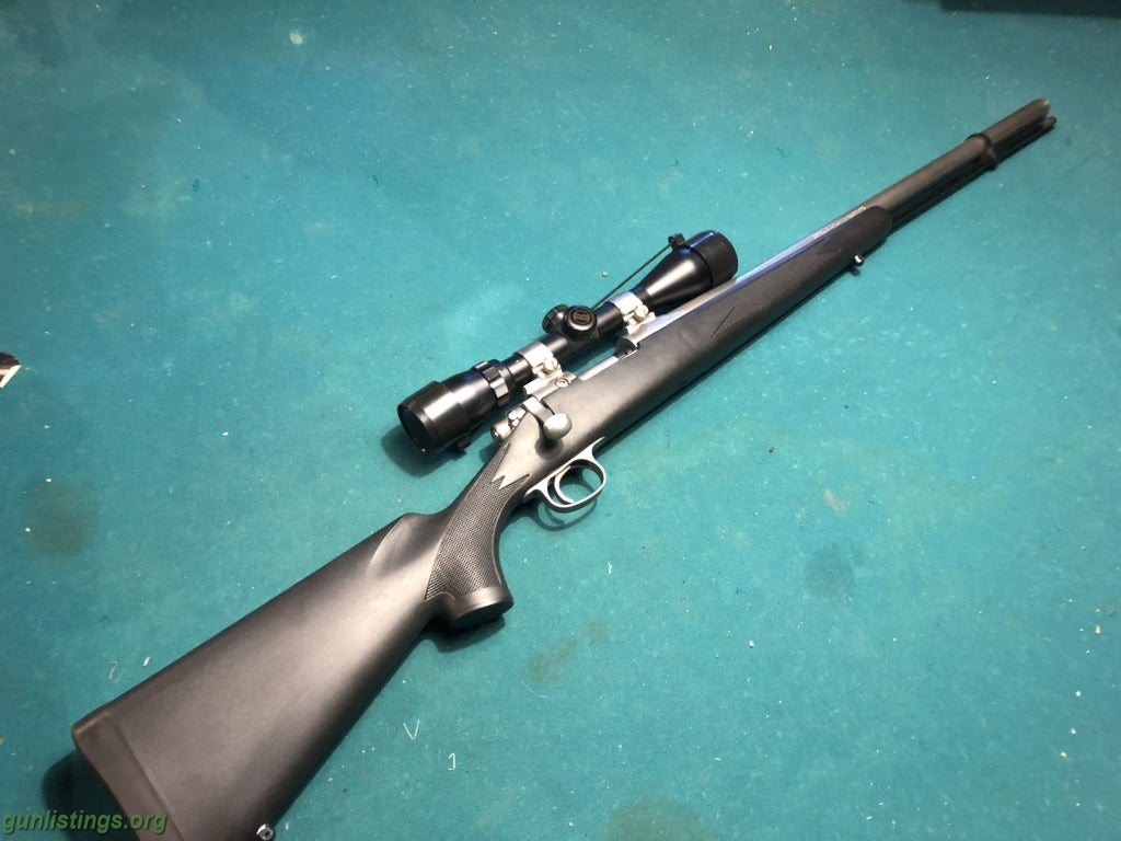 Rifles Remington 700 Ml .54 Cal Stainless Muzzleloader