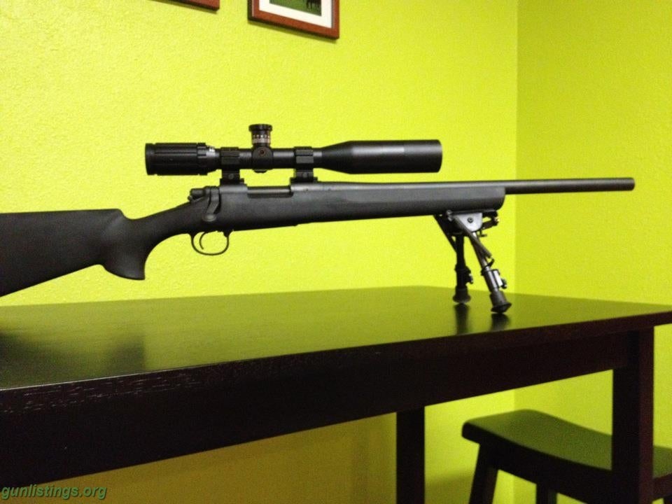 Rifles Remington 700 Tactical /w Base, Rings, SWFA 10x Scope