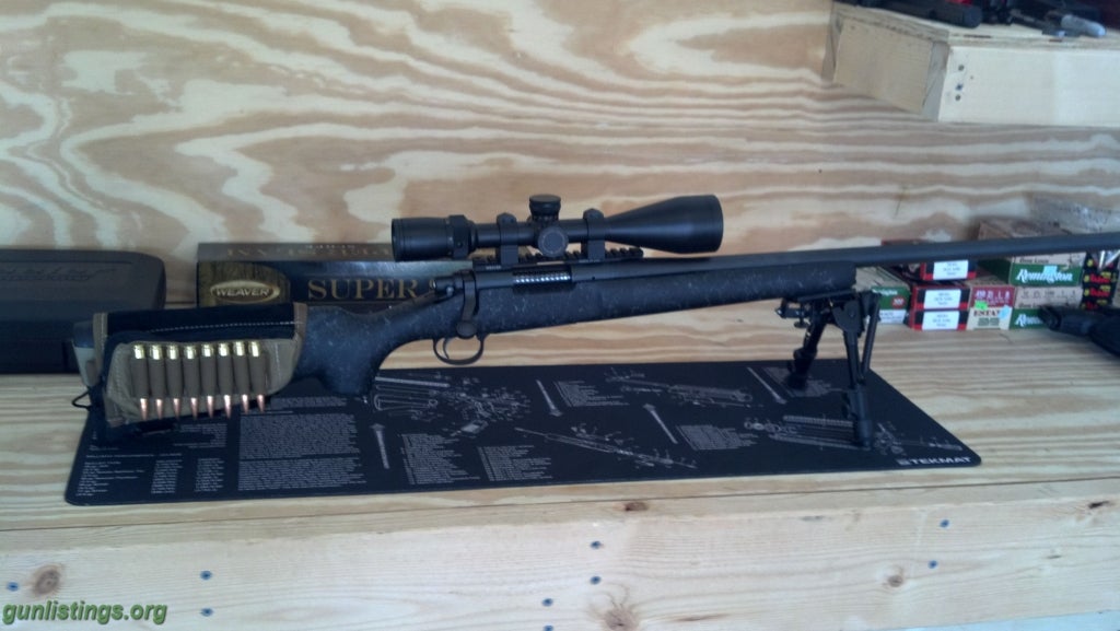 Rifles Remington 700 VS .308 With Weaver Super Slam 3-15x50