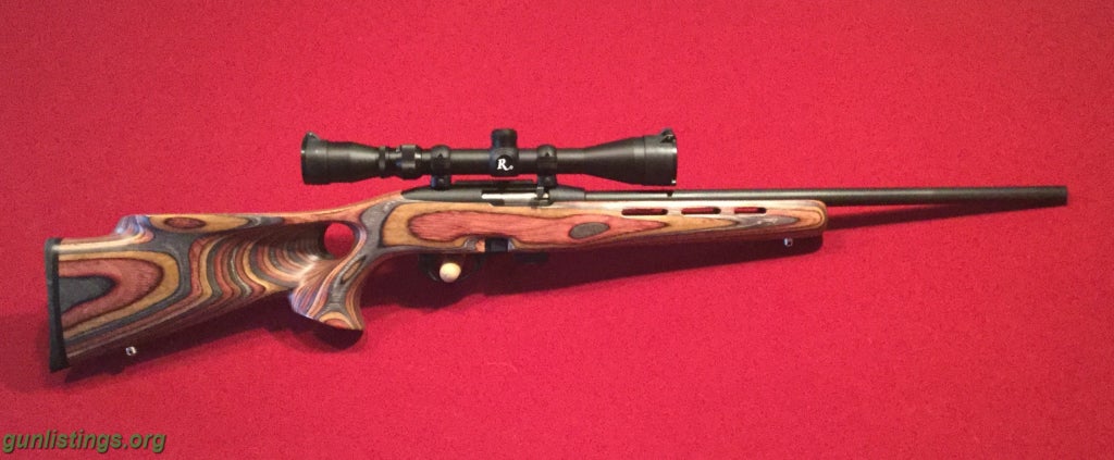 Rifles Remington Model 597  Laminated Thumbhole Stock