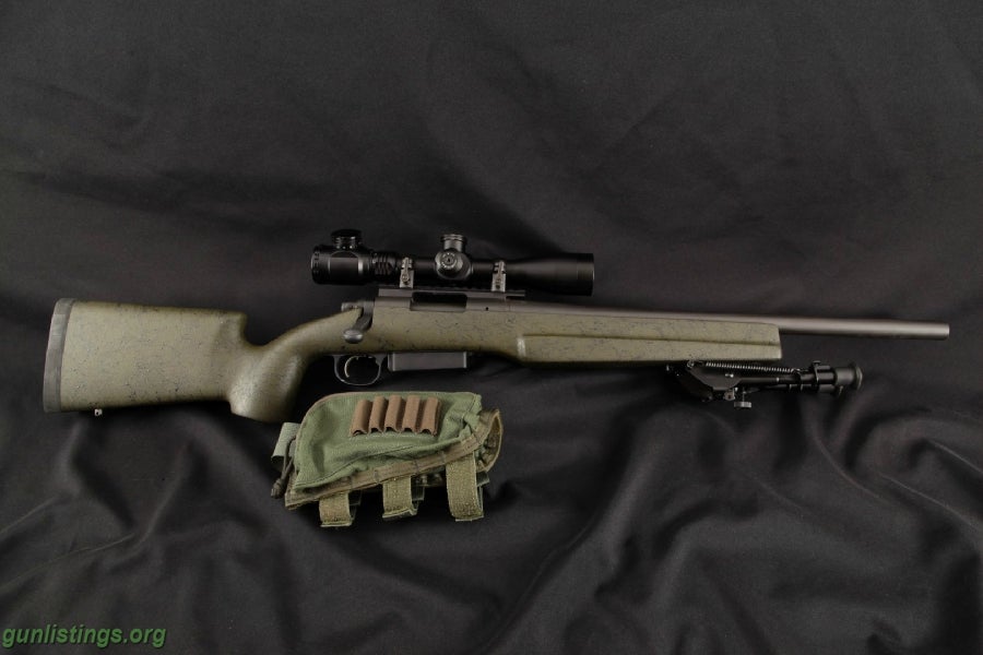 Rifles Remington Model 700 M700 SPS Tactical, Barska Scope & B