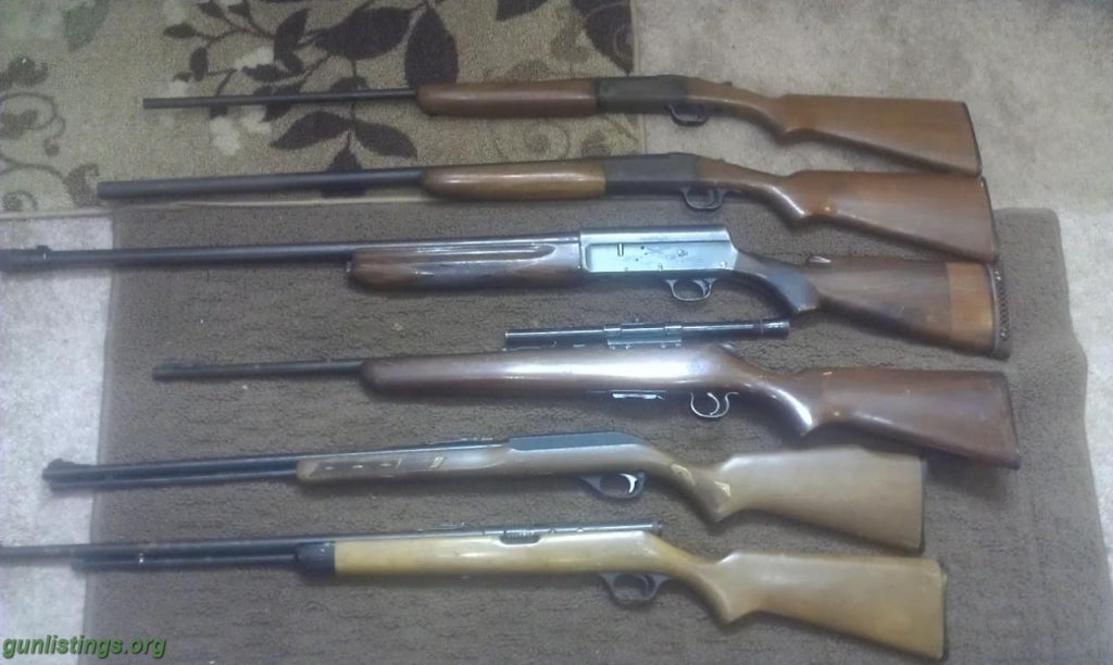 Rifles Rifles And Shotguns