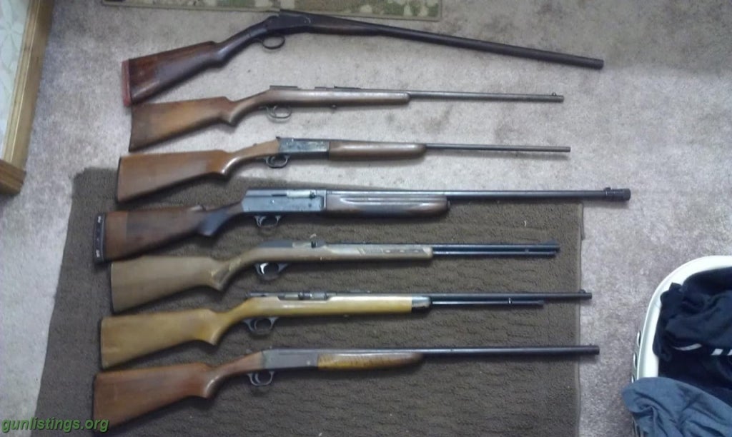 Rifles Rifles And Shotguns