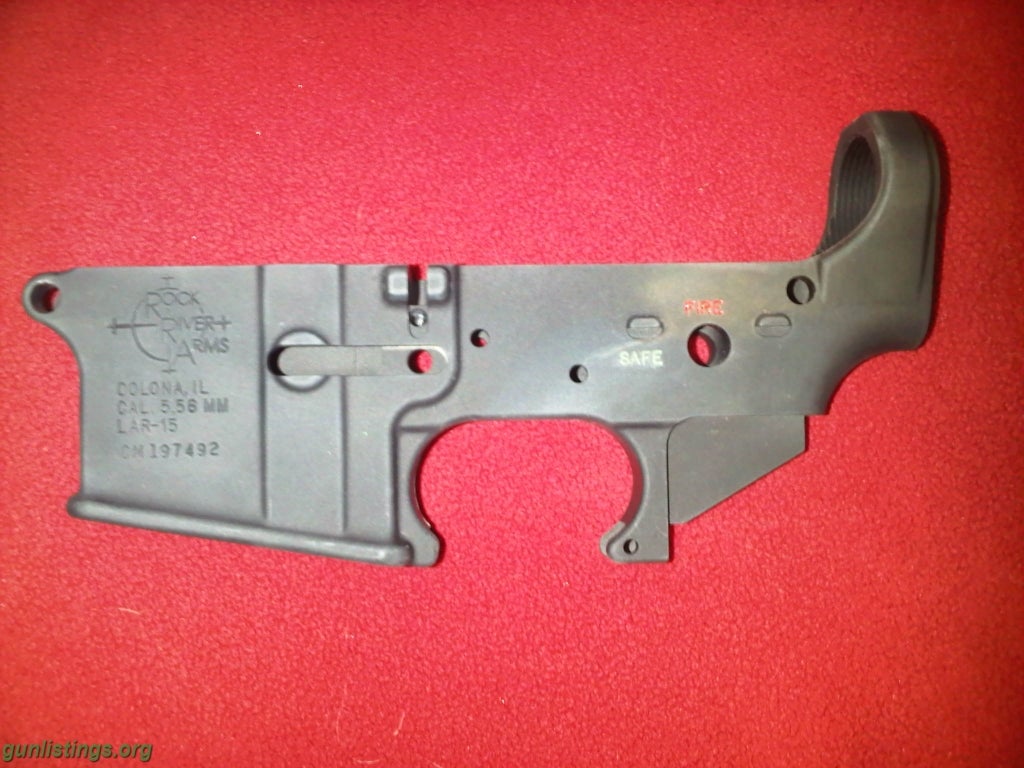 Rifles Rock River Arms LAR-15 Lower Receiver