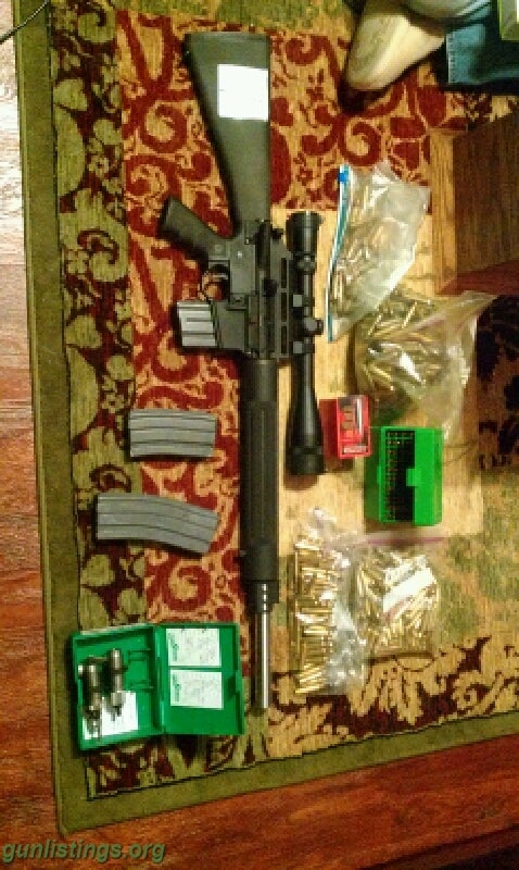 Rifles RRA A4 Varmint With Ammo And Reloading Stuff