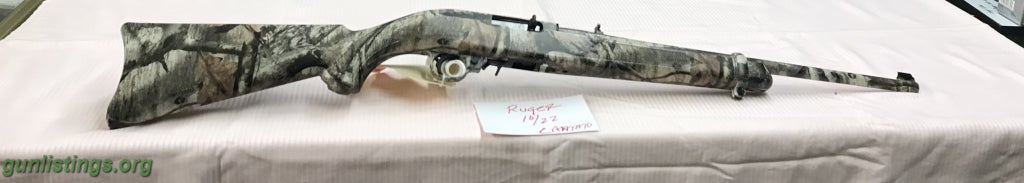 Rifles Ruger 10/22 Camo