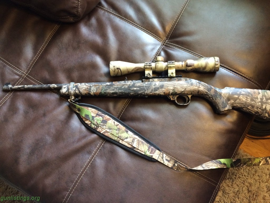 Rifles Ruger 10-22 Mossy Oak Edition