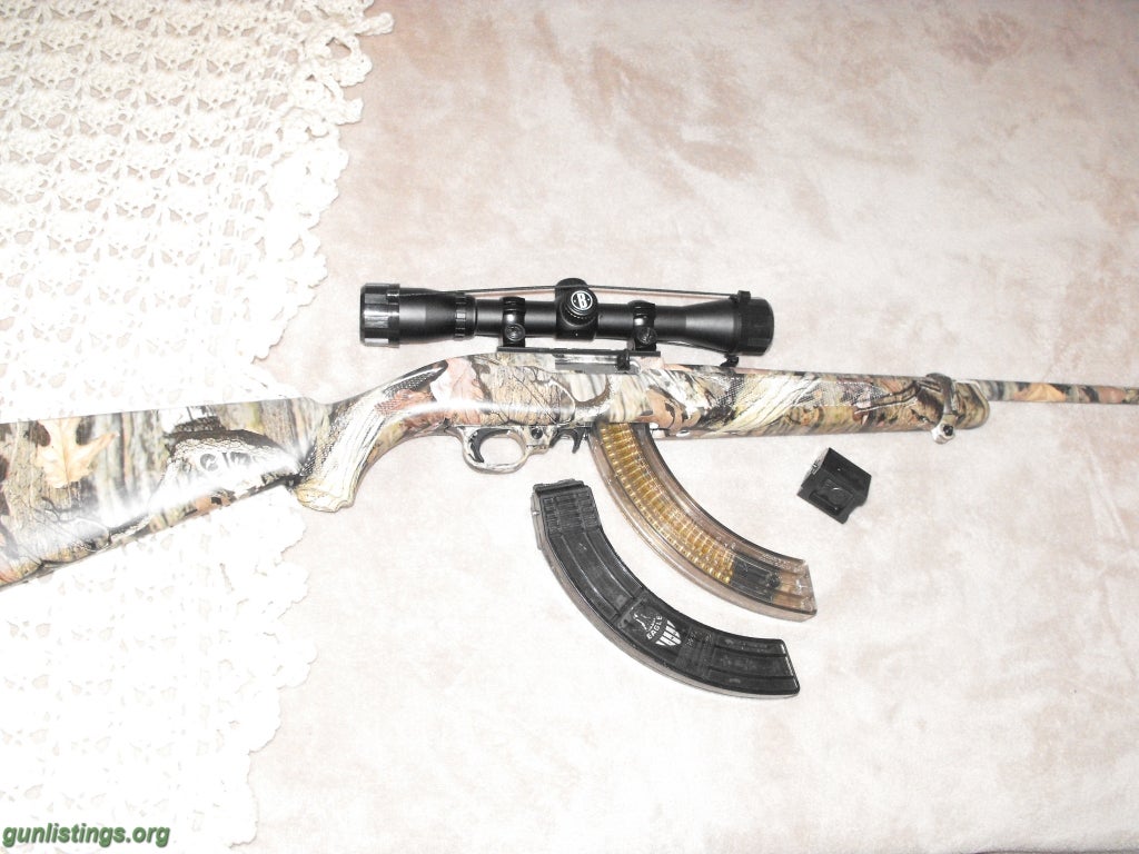 Rifles Ruger 10/22 Realtree Edition With 2 30 Round Mags