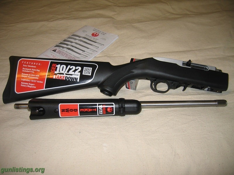 Rifles Ruger 10/22 Take Down