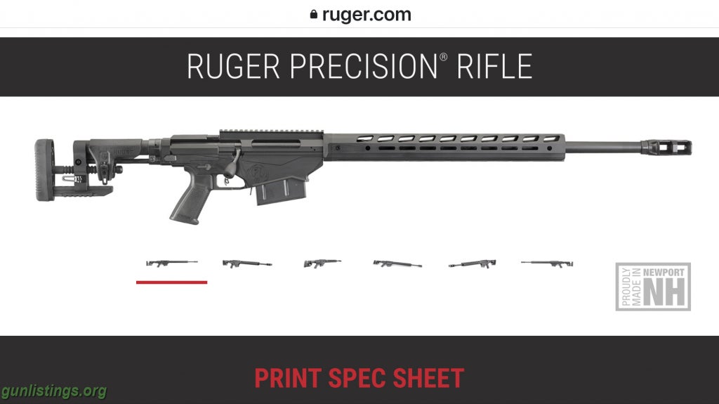 Rifles Ruger 300 PRC Precision Rifle