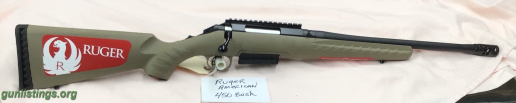 Rifles RUGER 450 Bushmaster