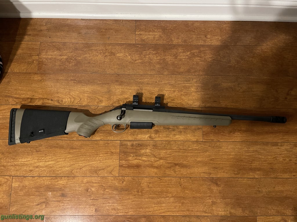 Rifles Ruger 450 Bushmaster With Vortex Scope Rings