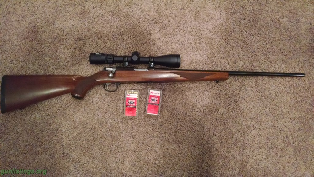 Rifles Ruger 77/17, .17 HMR