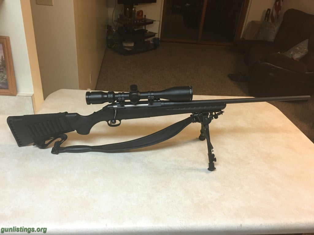 Rifles Ruger American 30-06 W/ Scope & Bipod