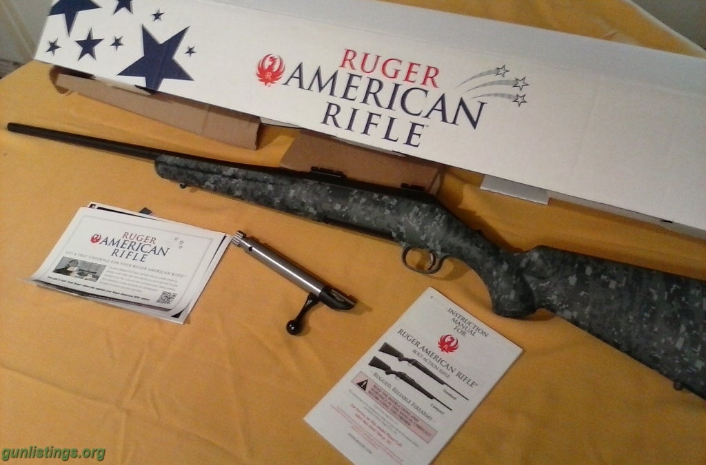 Rifles Ruger American Navy Digital Camo NIB