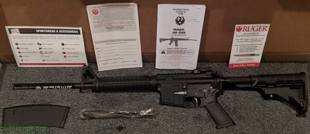 Rifles Ruger AR-556 AR15 Model 8500