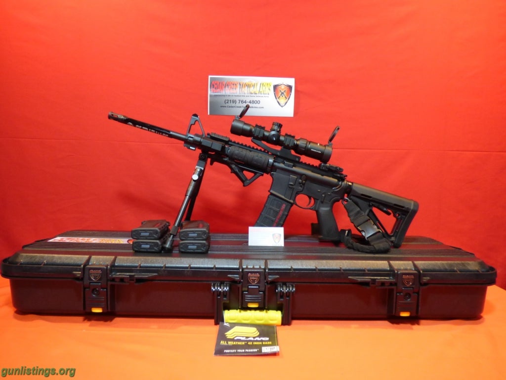 Rifles Ruger AR-556 Deluxe Tactical Kit