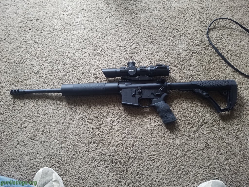 Rifles Ruger Ar556 With Accessories