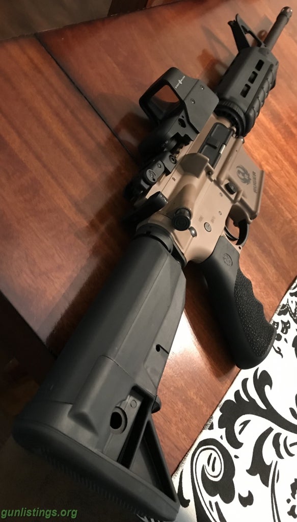 Rifles Ruger AR 556 & Ammo