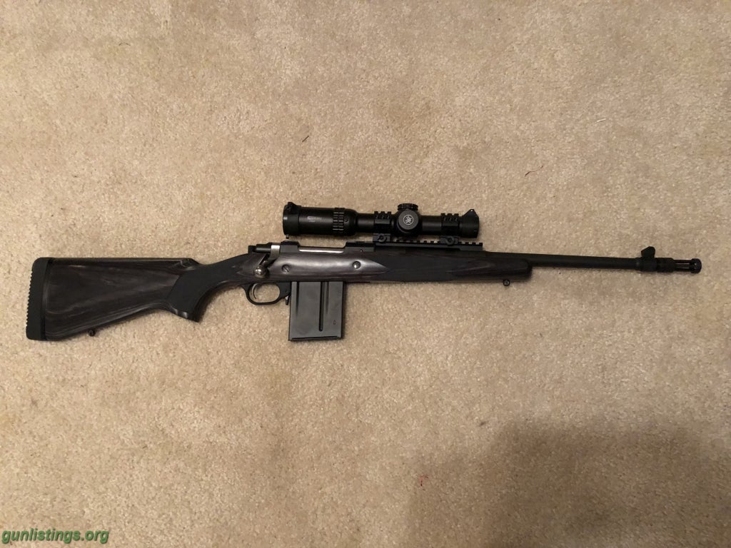 Rifles Ruger Gunsite Scout .308 With Vortex Strike Eagle Scope