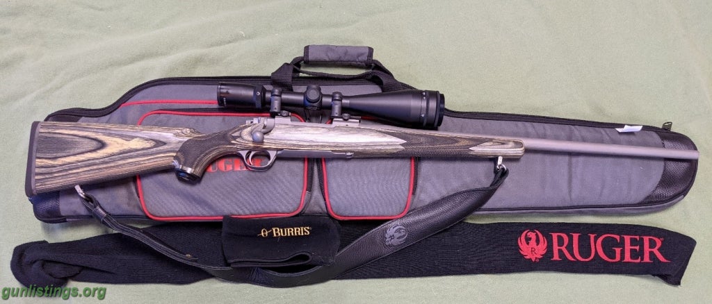 Rifles Ruger Hawkeye M-77 .204 Ruger Bolt Action Rifle