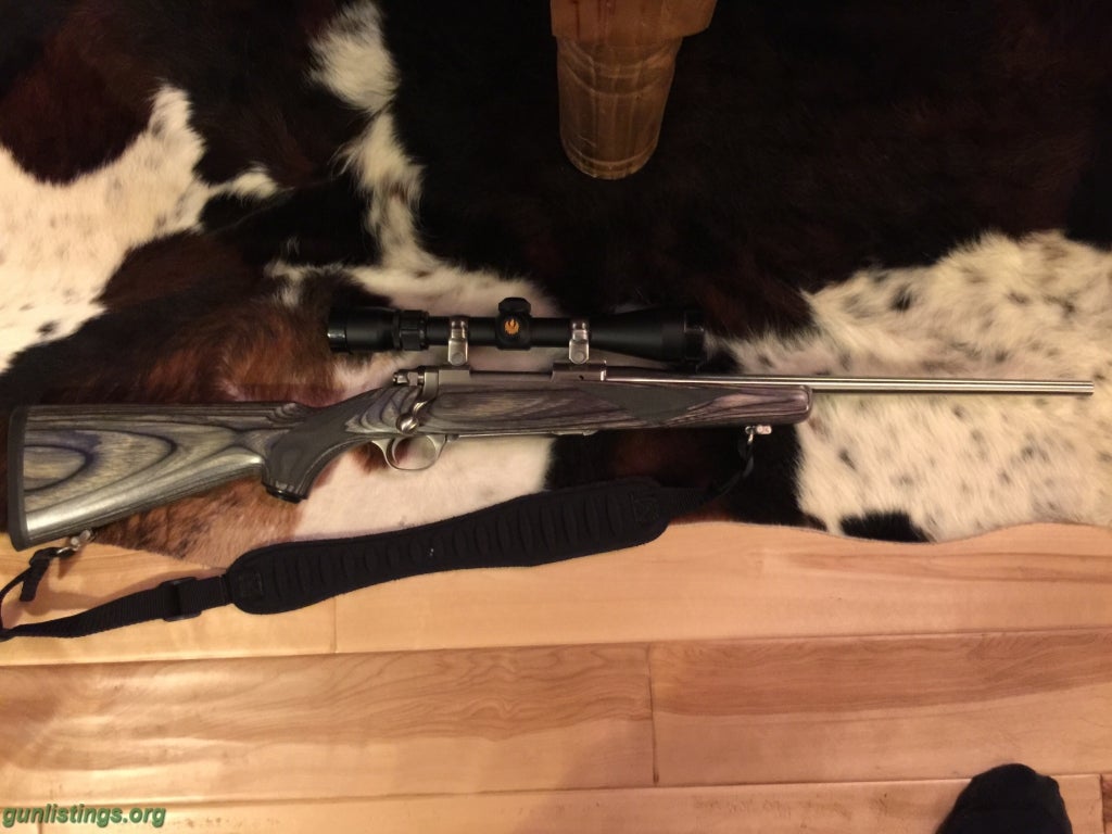 Rifles RUGER M77 .243 Stainless Compact/youth Rifle