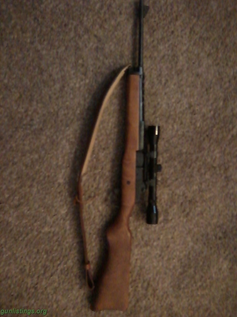 Rifles Ruger Mini14 With Scope