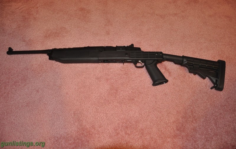 Rifles Ruger Mini 14 (580 Series) W/adjustable Gas Block