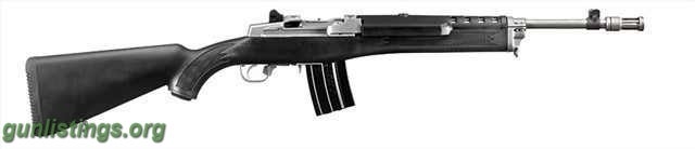 Rifles Ruger Mini 14 Black Synthetic Stock