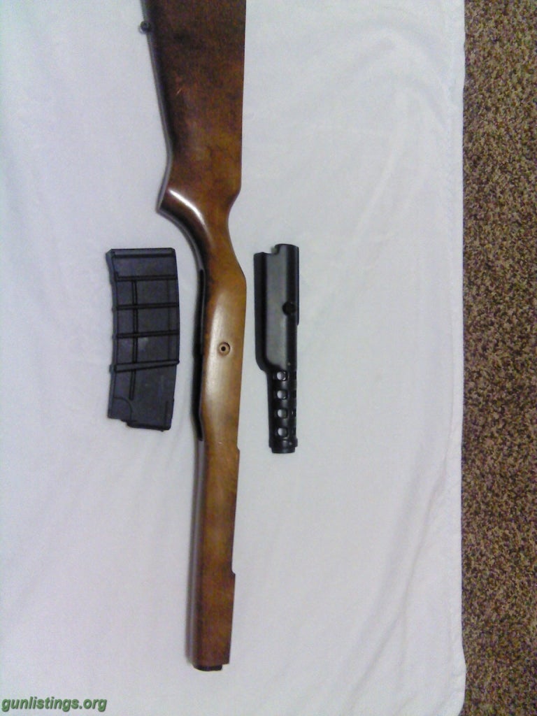 Rifles Ruger Mini 14 Mag & Stock &heat Shield