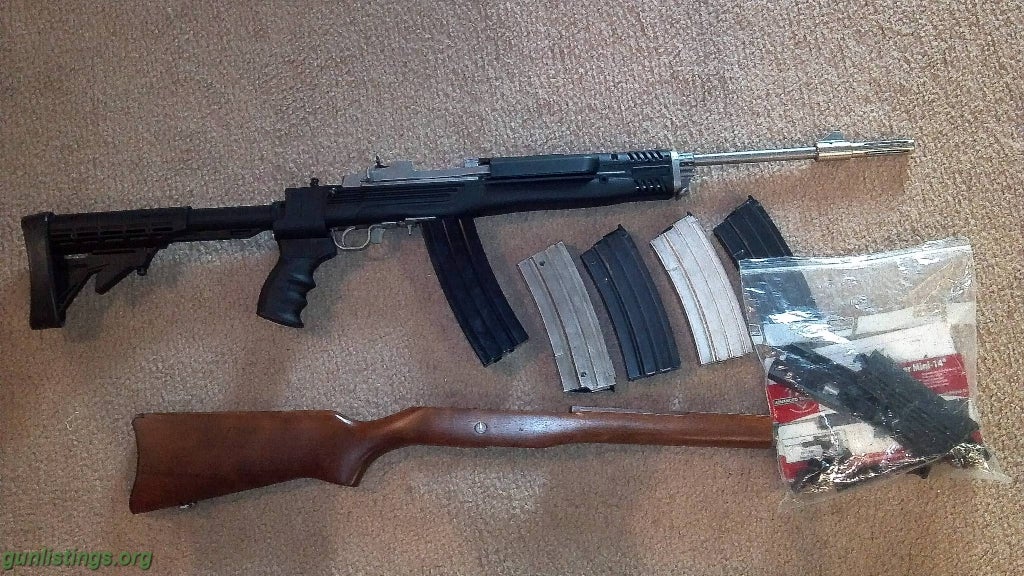 Rifles Ruger Mini 14, Rem 700 Sps Tactical 308