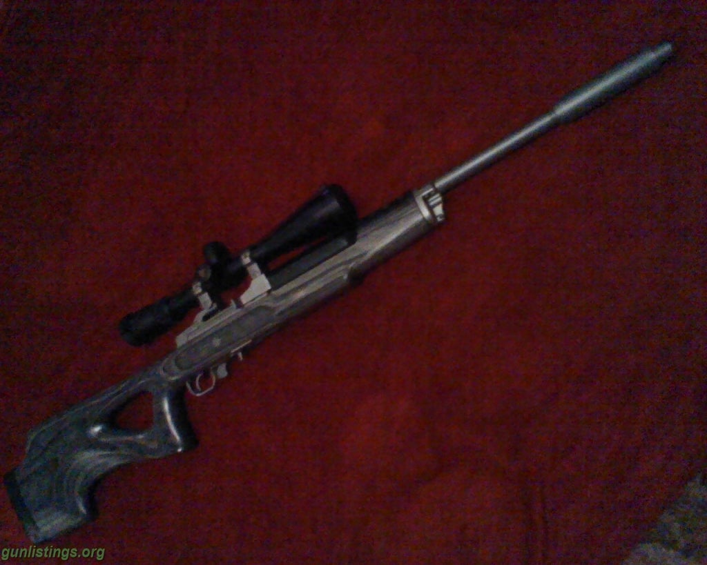 Rifles Ruger Mini 14 Target Stainless Heavy Barrel