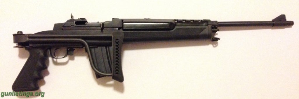 Rifles Ruger Mini 14 W/Butler Creek Folding Stock