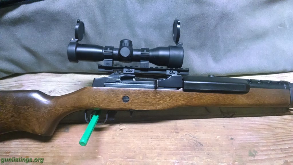 Rifles Ruger Mini 30 With Scope