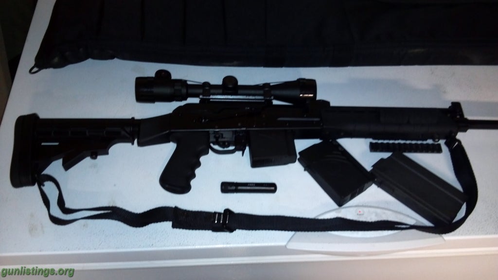 Rifles Russian Molot VEPR 308 AK Rifle & Extras For Sale/Trade