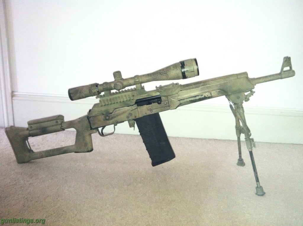 Rifles Saiga 308 Russian Sniper Rifle