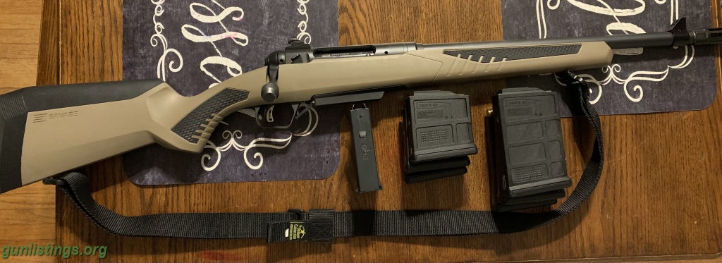 Rifles Savage 110 Scout 308