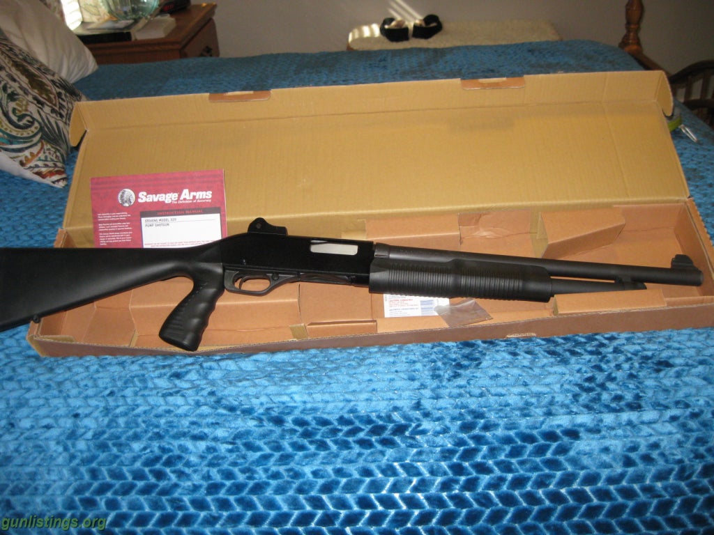 Rifles Savage 12ga. Pump NIB