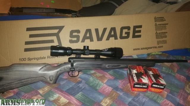 Rifles Savage 17 WSM B-MAG Heavy Barrel W2bxs.