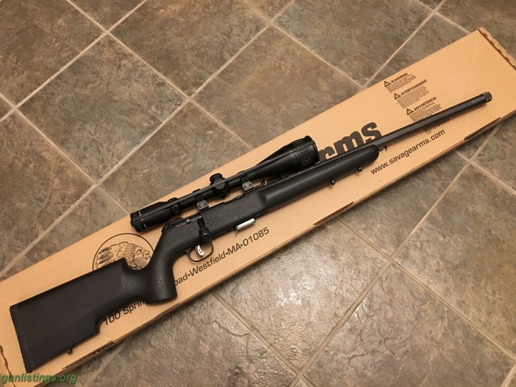 Rifles Savage 17HMR Threaded - Pics