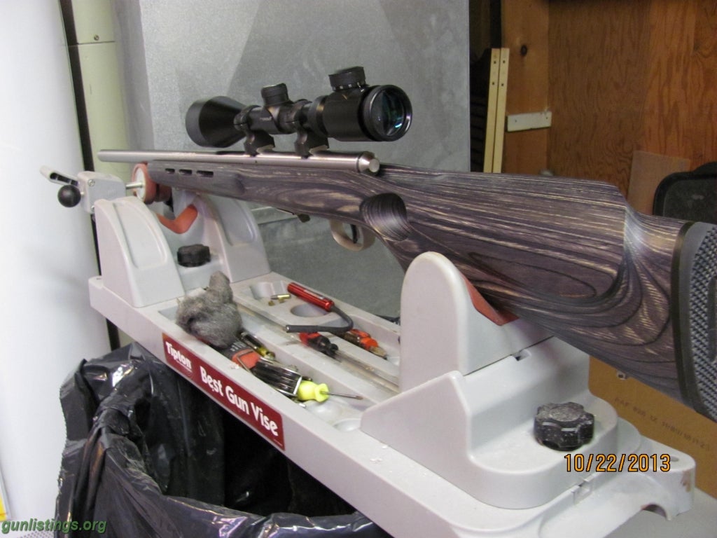 Rifles Savage 17mm With Thumbole Stock