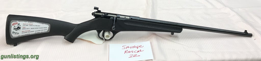 Rifles SAVAGE 22. Single. (SALE )