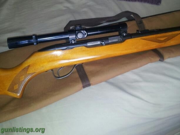 Rifles Savage 22 Semi Auto Model 487t