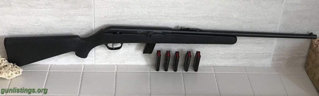 Rifles Savage 62/64 .22LR With 6 Magazines