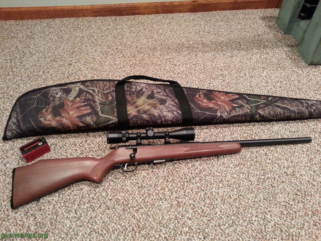 Rifles Savage 93R17 GV - 17 HMR W/extras