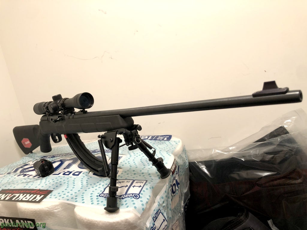 Rifles Savage A22 22lr W/ Scope, Bipod And Extended Mag